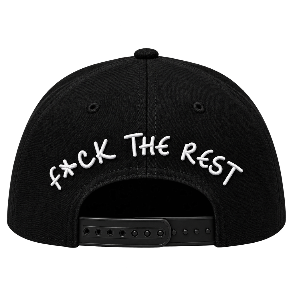 Black/White Ded Snapback