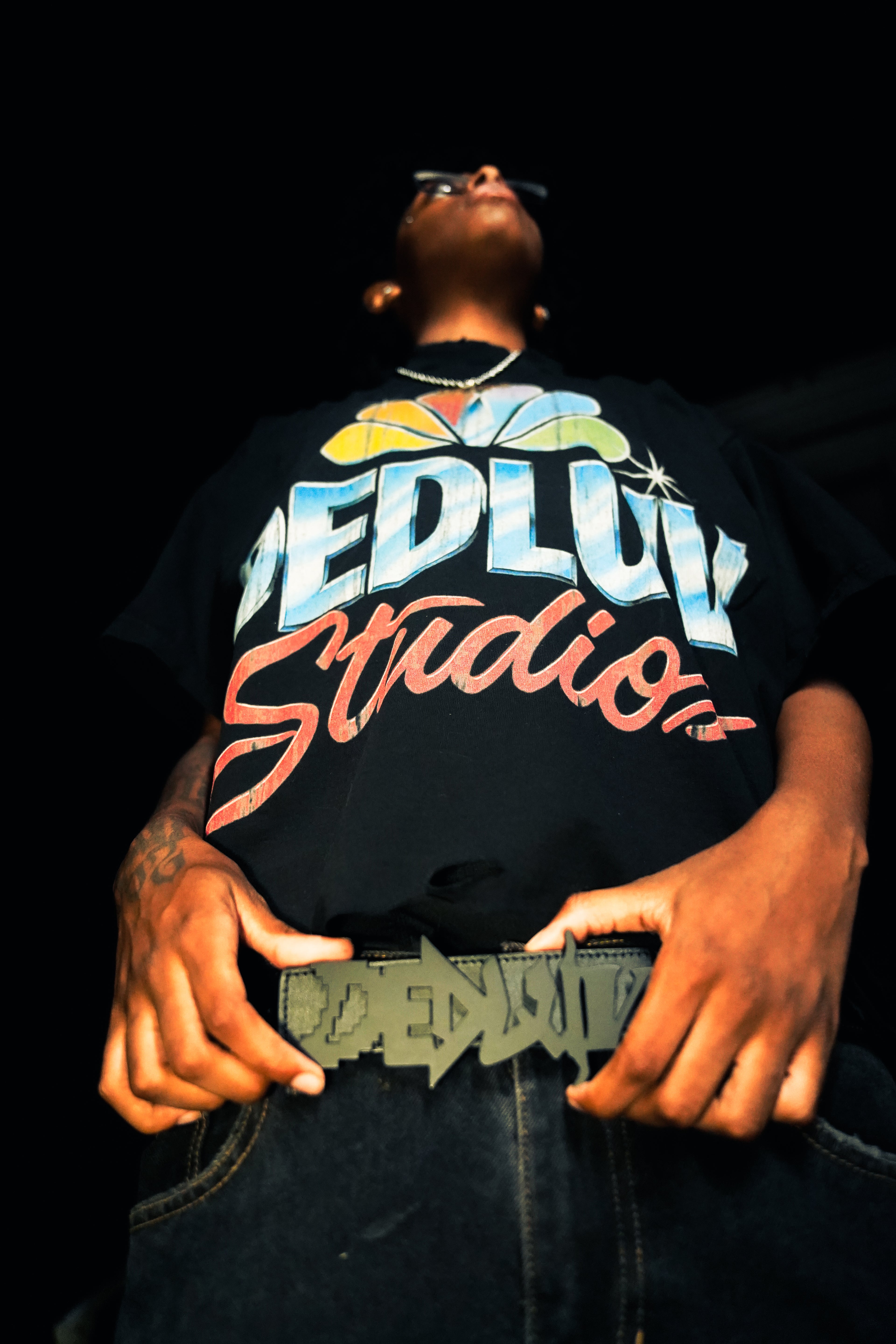 DedLuv Statement Belt (Black)