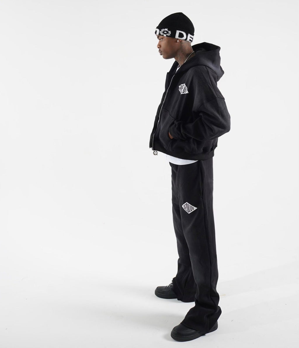 DedLuv Rhinestone Sweats