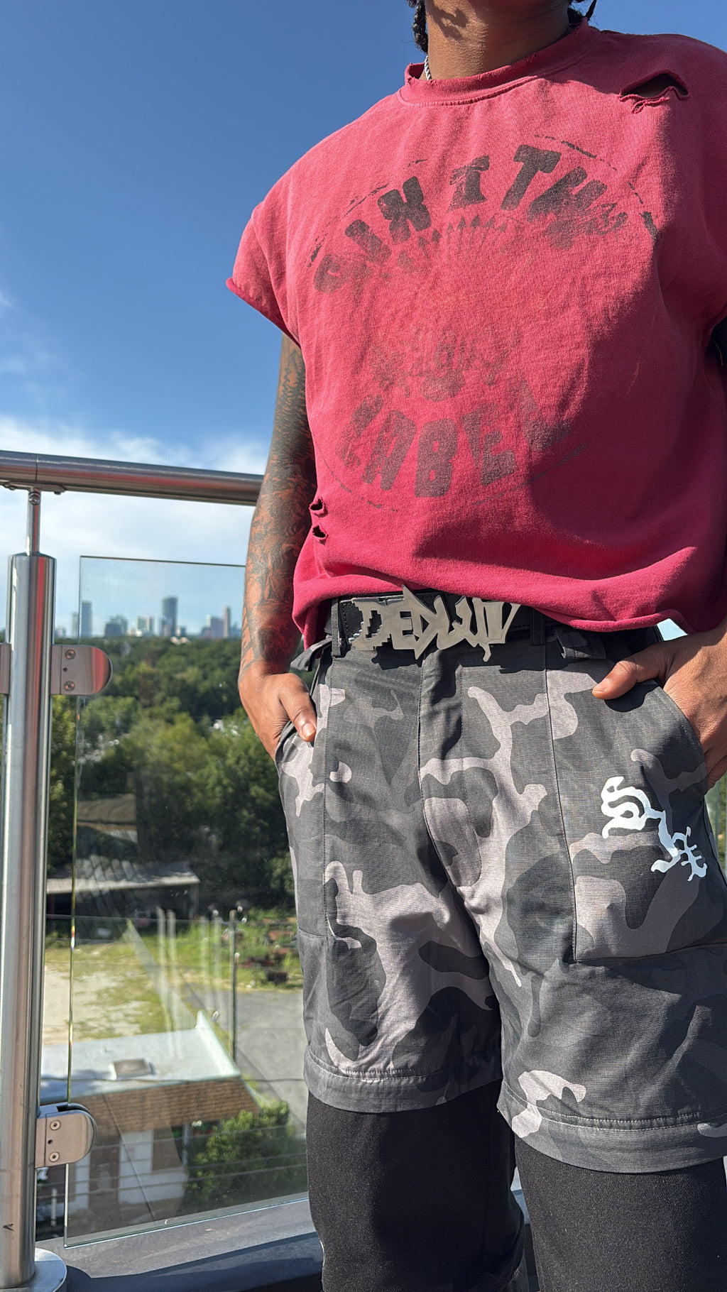 DedLuv Statement Belt (Silver)