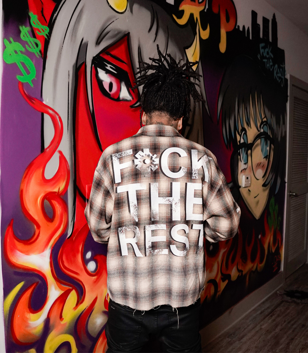 FTR Distressed Flannel