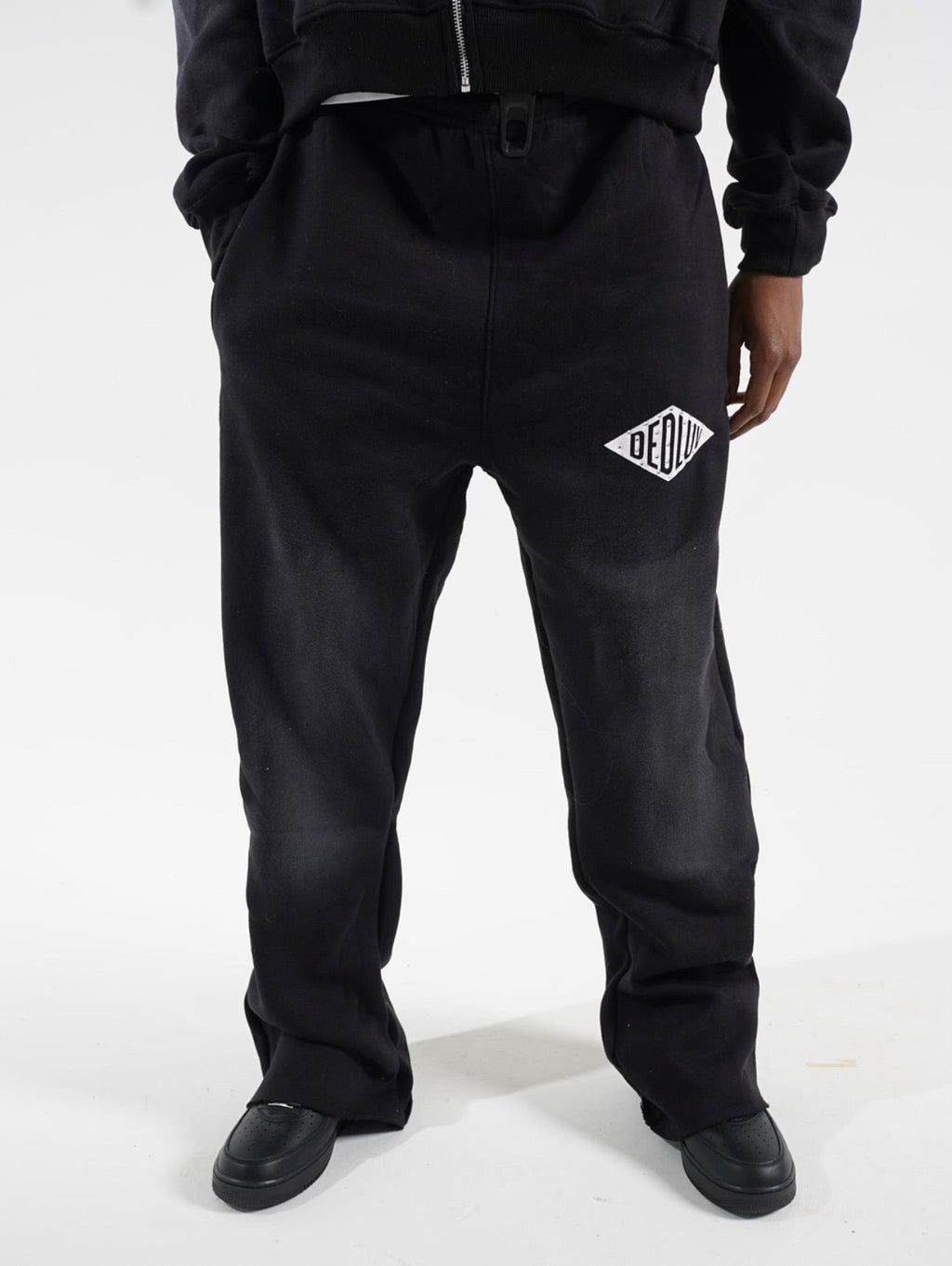 DedLuv Rhinestone Sweats