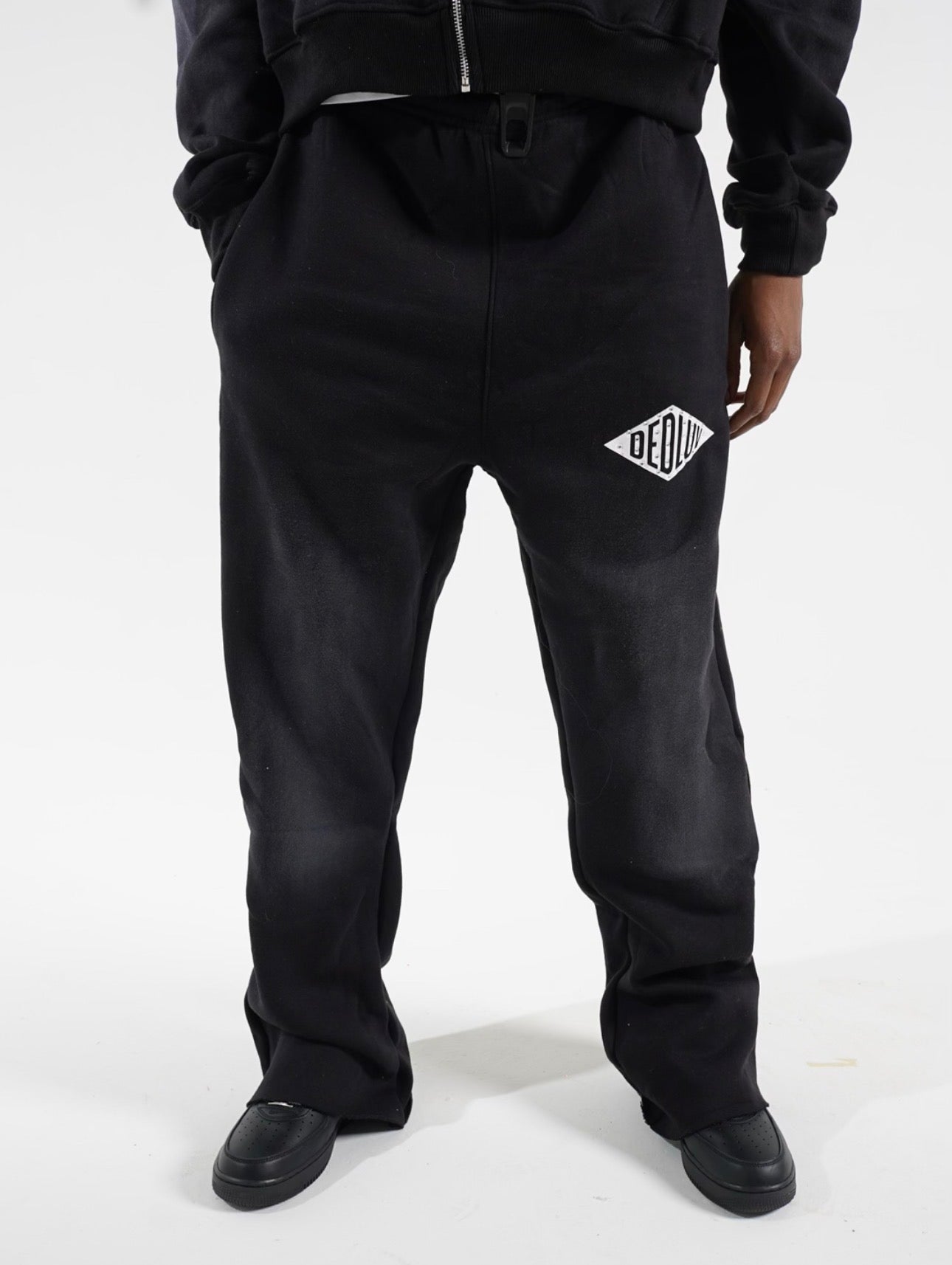 DedLuv Rhinestone Sweats