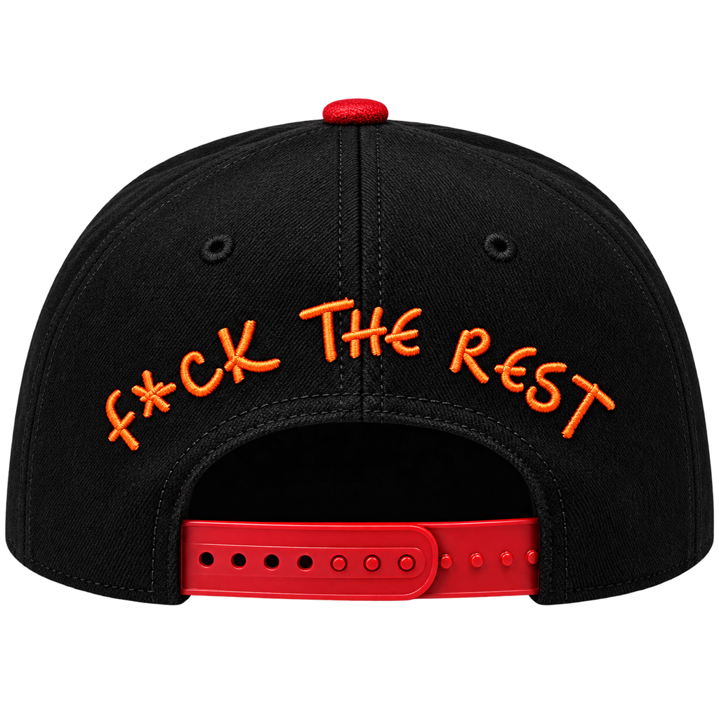 Black/Red Ded Snapback
