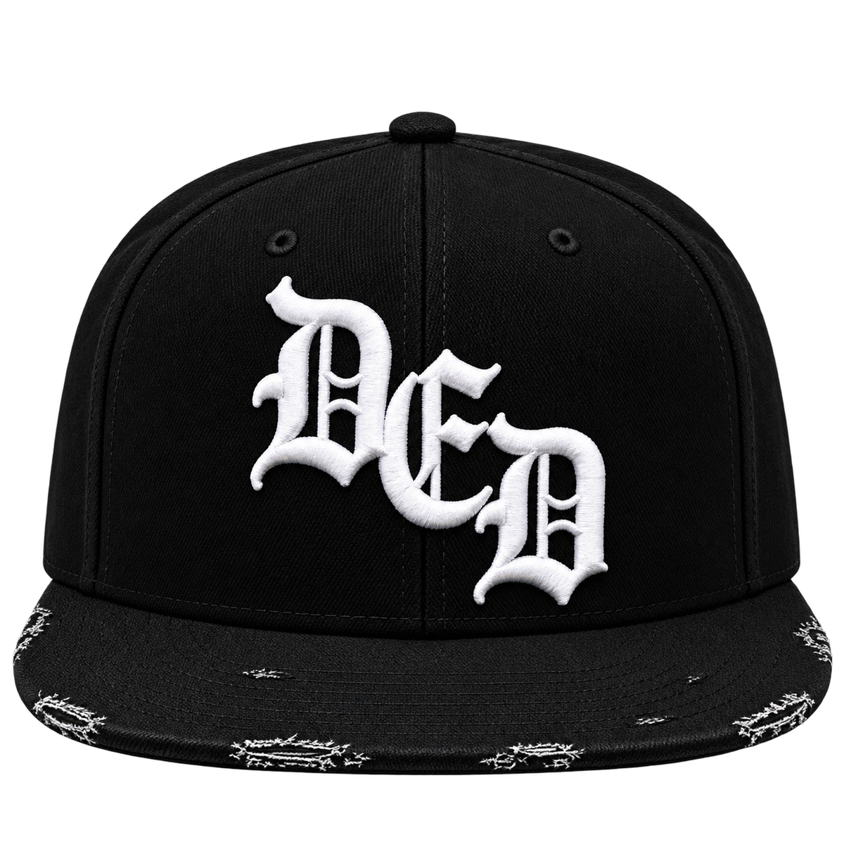 Black/White Ded Snapback