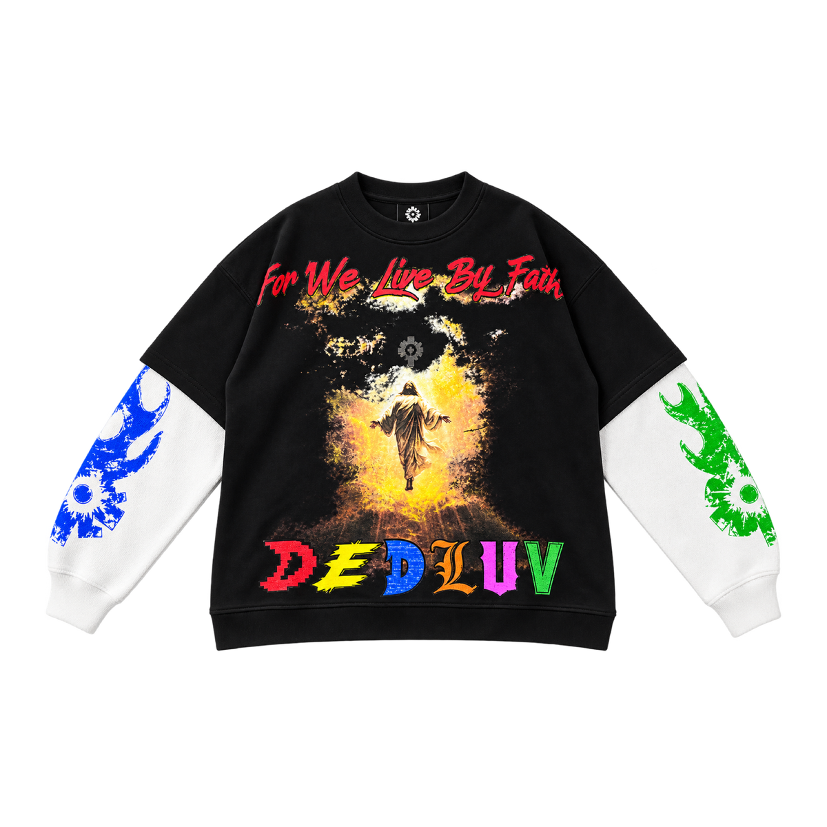 By Faith Double Layered Tee