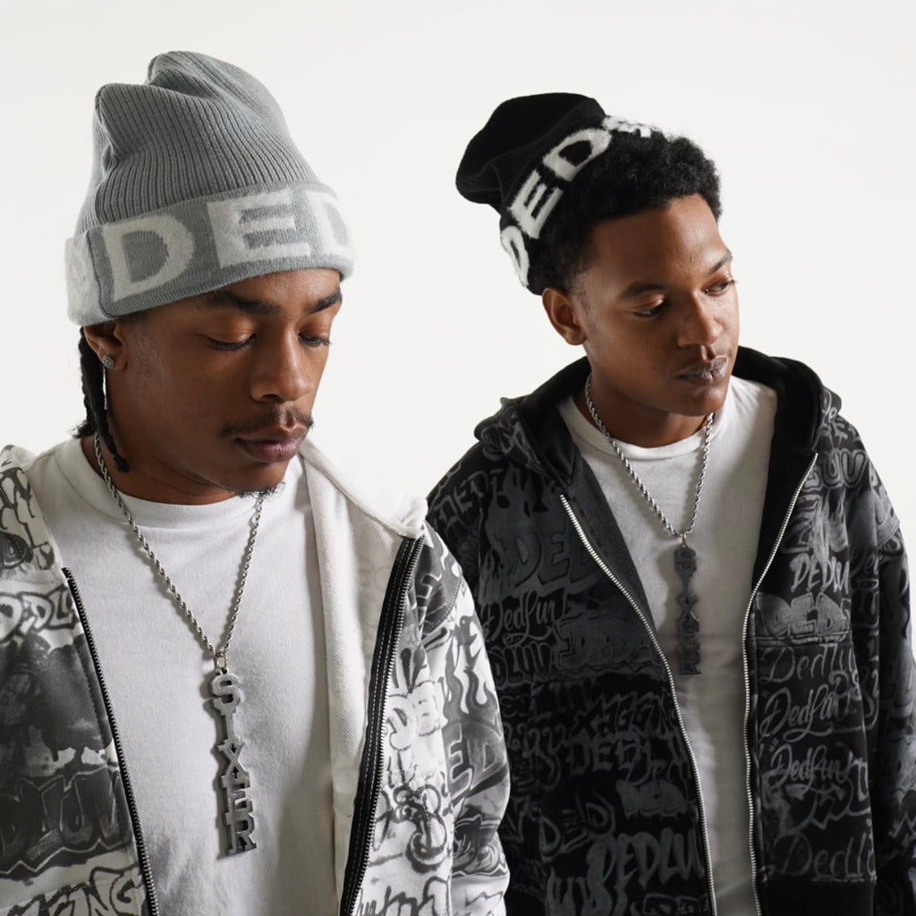 DED Mohair Beanie (Grey)