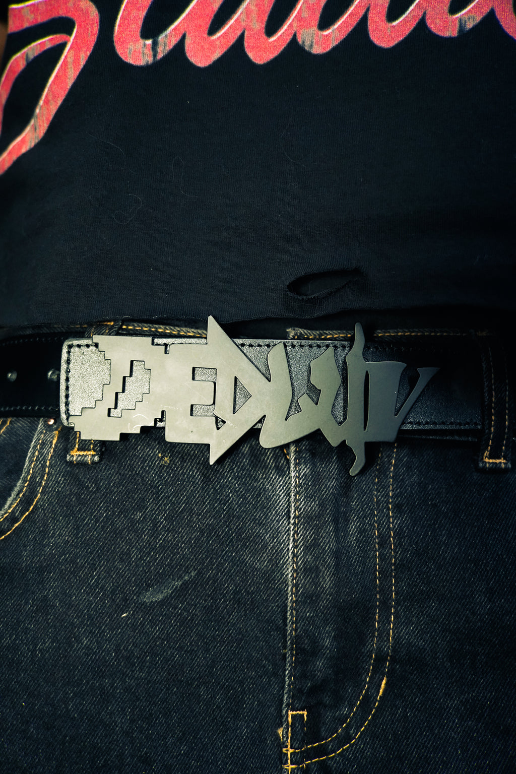 DedLuv Statement Belt (Black)