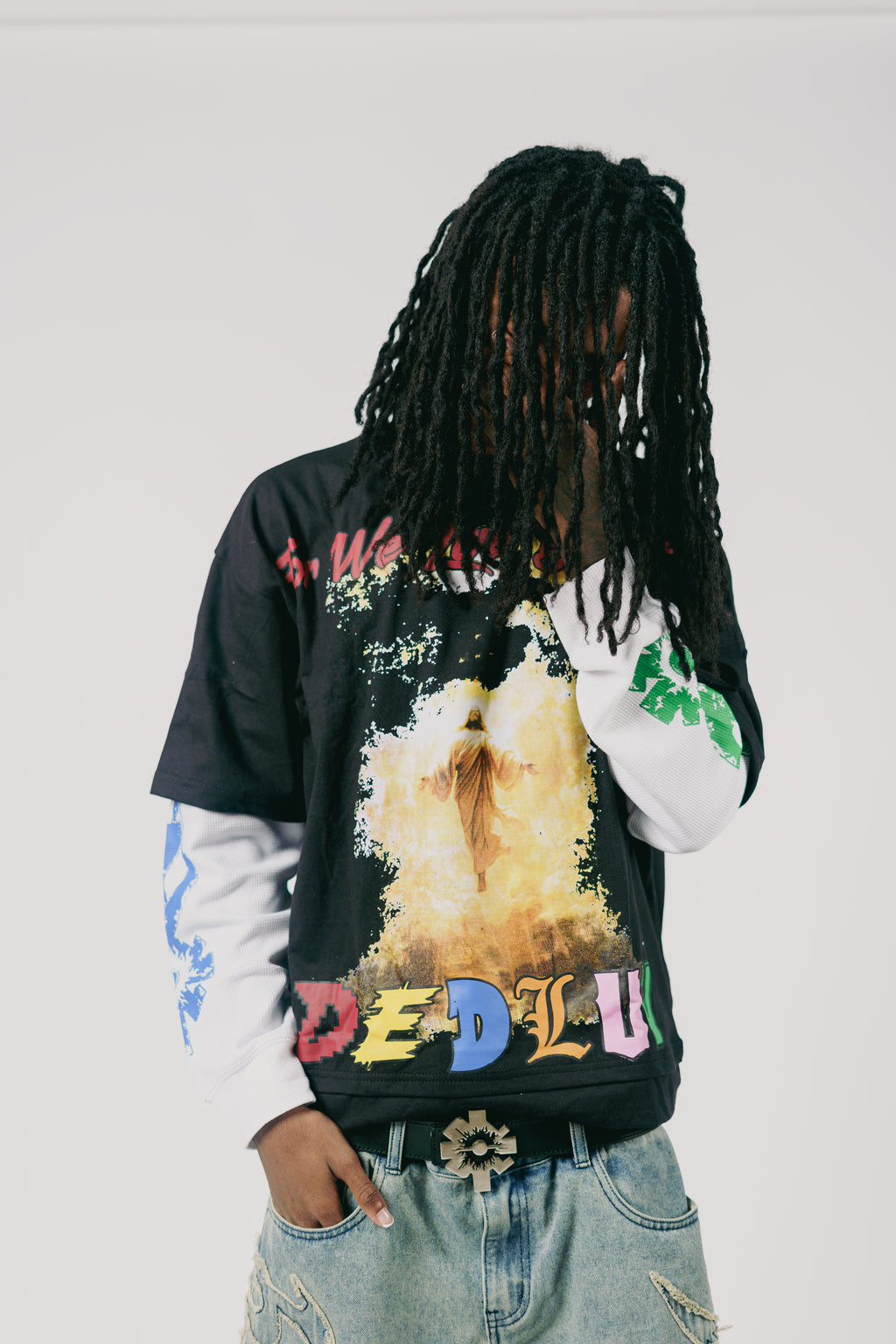 By Faith Double Layered Tee