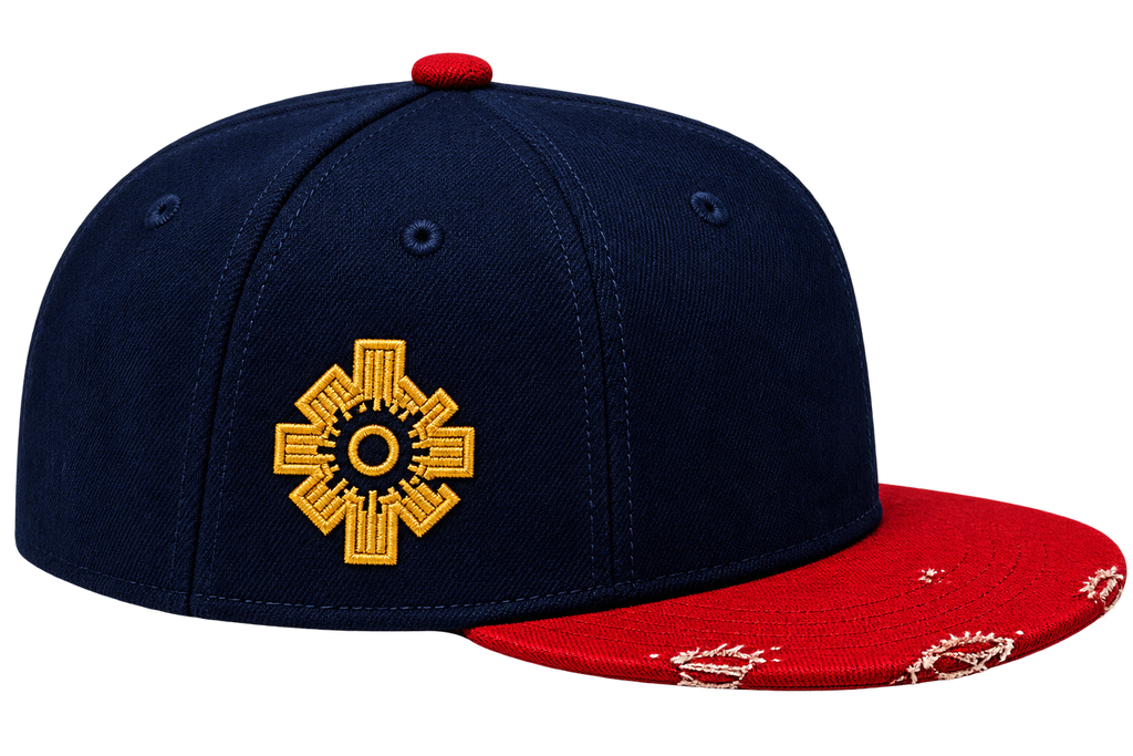 Navy/Red Ded Snapback