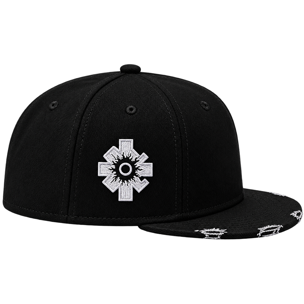 Black/White Ded Snapback