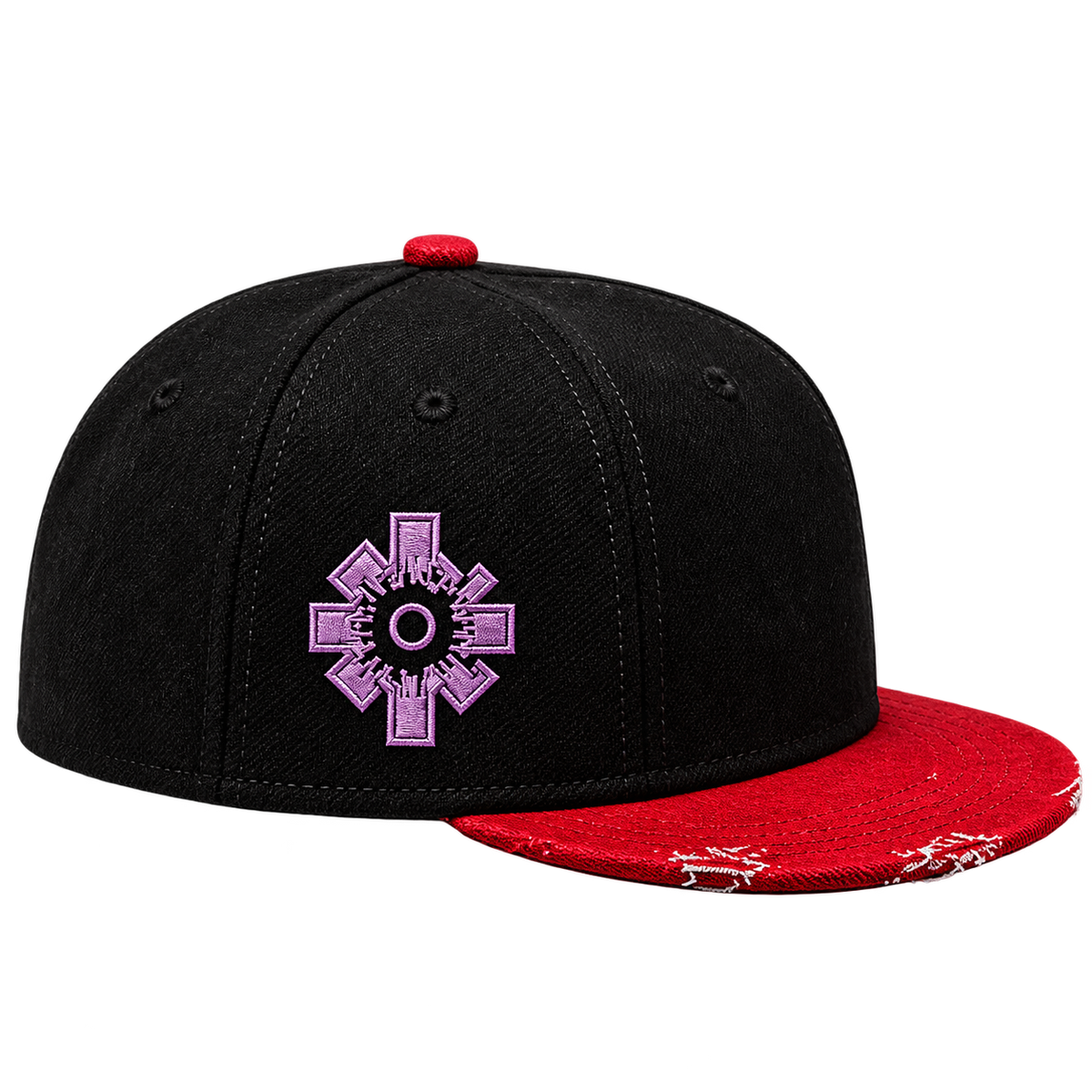 Black/Red Ded Snapback